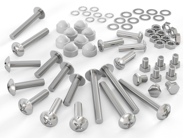 Комплект фурнитуры для двуспальной кушетки, белый